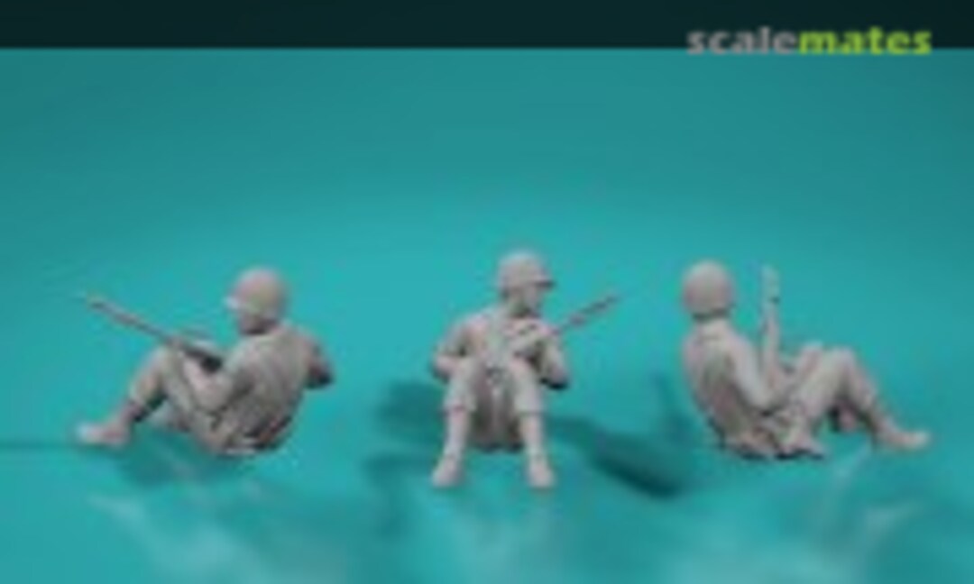 1:72 WWII American Soldier - Ambush 5 (EMP3d 99201144-72) 99201144-72