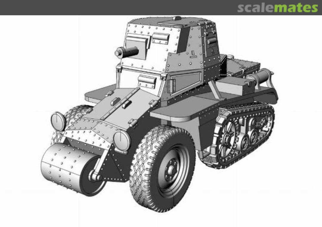 Boxart Half-track Citroen P-28 72011710 EMP3d Boxart Half-track Citroen P-28 72011710 EMP3d