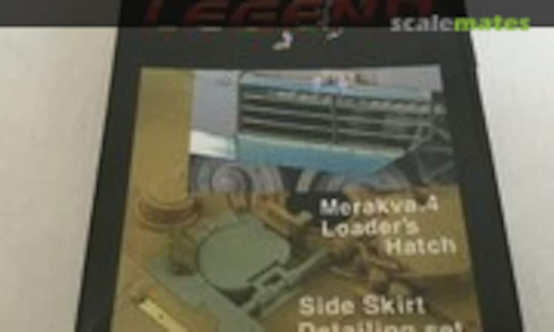 1:35 Merkava Mk.4 Loader’s Hatch / Side Skirt Detailing Set (Legend Productions LF1186) LF1186