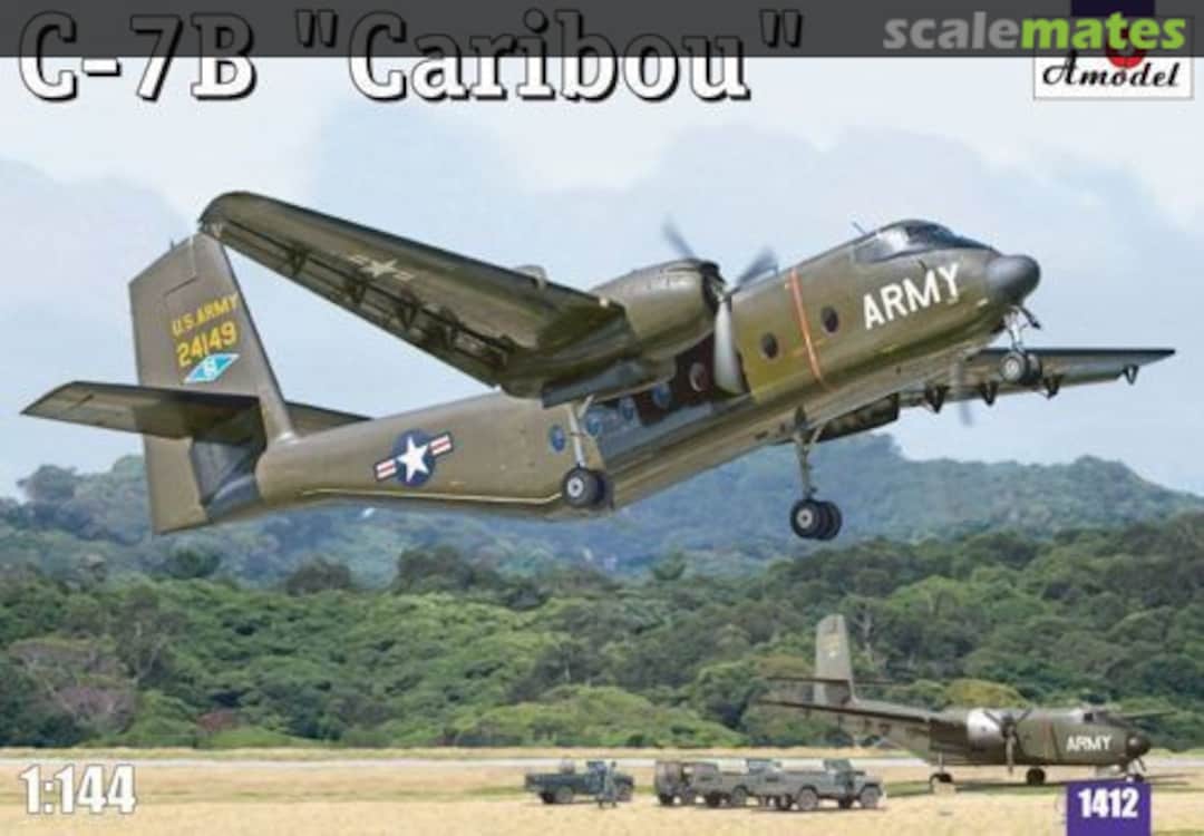 Boxart C-7B "Caribou" 1412 Amodel Boxart C-7B "Caribou" 1412 Amodel