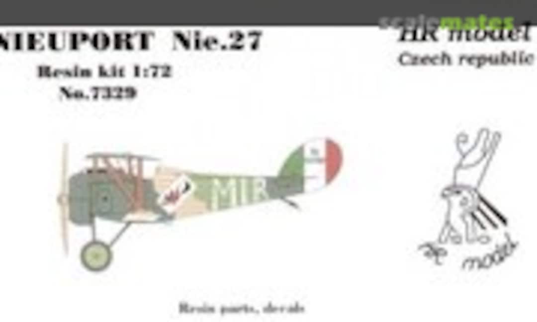 1:72 Nieuport Nie.27 (HR Model 7329) 7329