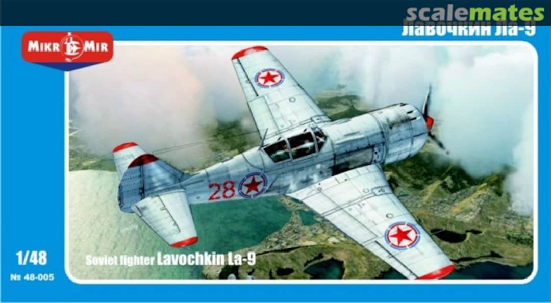 Boxart Lavochkin La-9 48-005 MikroMir Boxart Lavochkin La-9 48-005 MikroMir