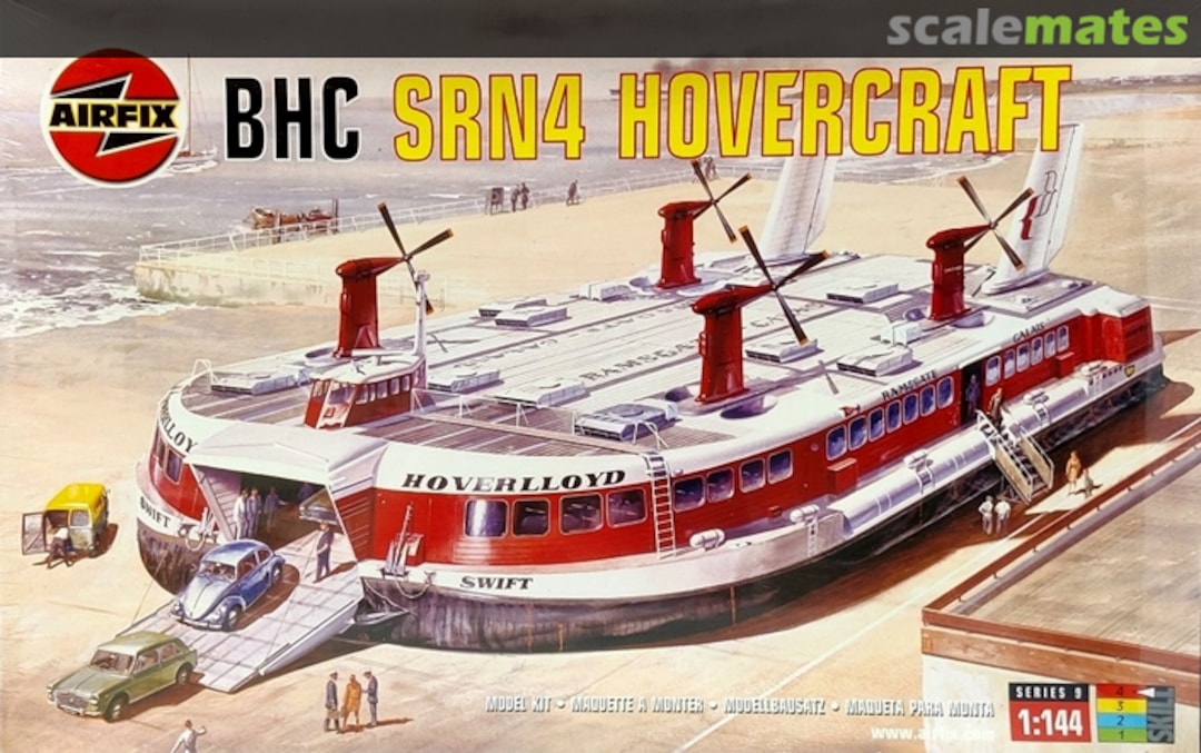 Boxart BHC SRN4 Hovercraft 09171 Airfix Boxart BHC SRN4 Hovercraft 09171 Airfix