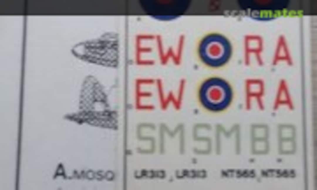 1:72 De Havilland Mosquito (Aero Decals 008) 008