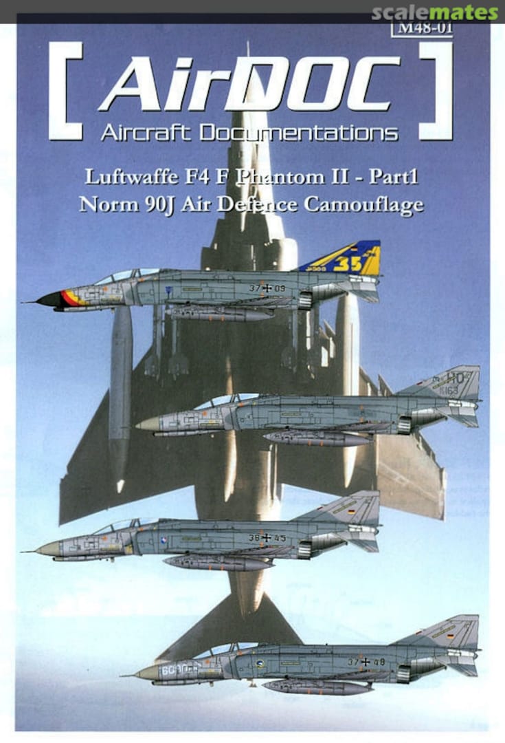 Boxart Luftwaffe F-4F Phantom II - Part 1 M48-01 AirDOC Boxart Luftwaffe F-4F Phantom II - Part 1 M48-01 AirDOC