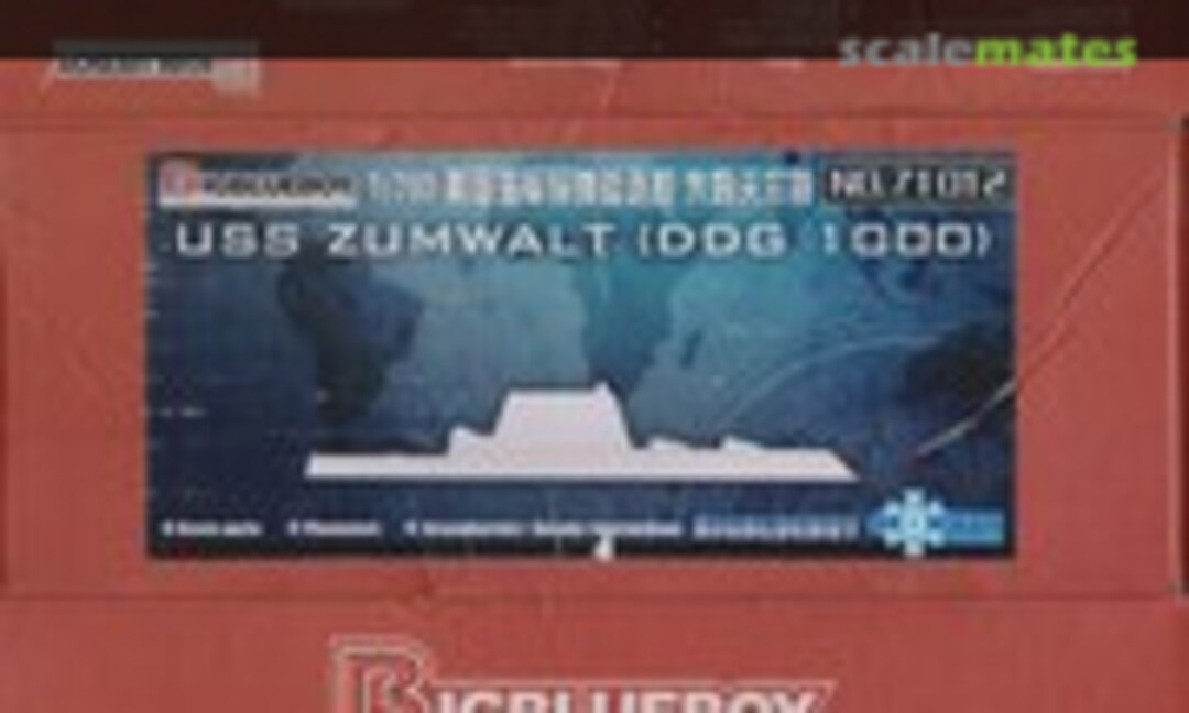 1:700 USS Zumwalt DDG-1000 (BigBlueBoy 71012) 71012
