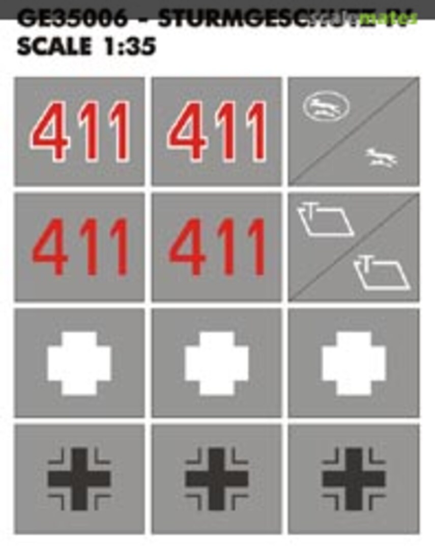 Boxart Mask for Sturmgeschutz IV GE35006 Hobby Plus Boxart Mask for Sturmgeschutz IV GE35006 Hobby Plus