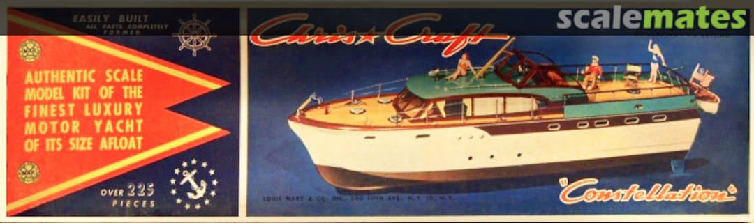 Boxart Chris Craft Constellation Marx Toy Company Boxart Chris Craft Constellation Marx Toy Company