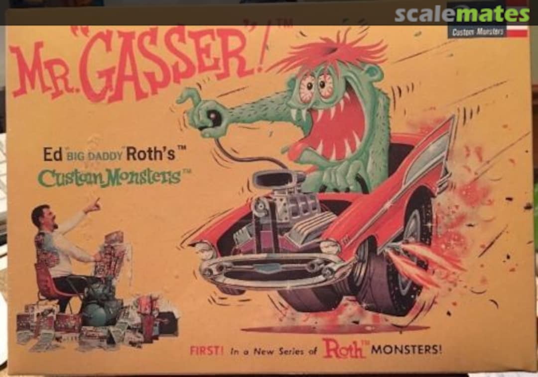 Boxart Mr. Gasser H-1301 Revell Boxart Mr. Gasser H-1301 Revell