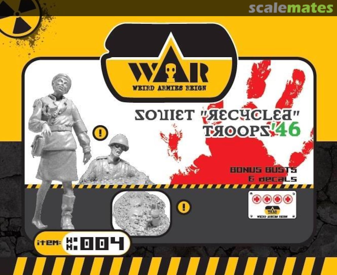 Boxart Soviet "Recycled" Troops '46 WM004 Weird Armies Reign Boxart Soviet "Recycled" Troops '46 WM004 Weird Armies Reign