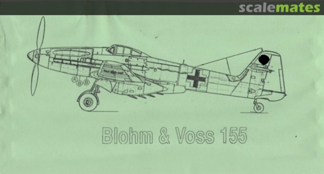 Boxart Blohm & Voss BV 155  Garage Kit