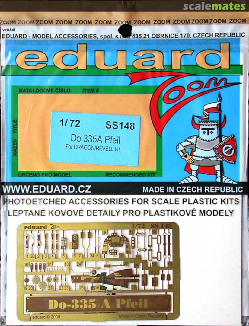 Boxart Do 335A Pfeil SS148 Eduard Boxart Do 335A Pfeil SS148 Eduard