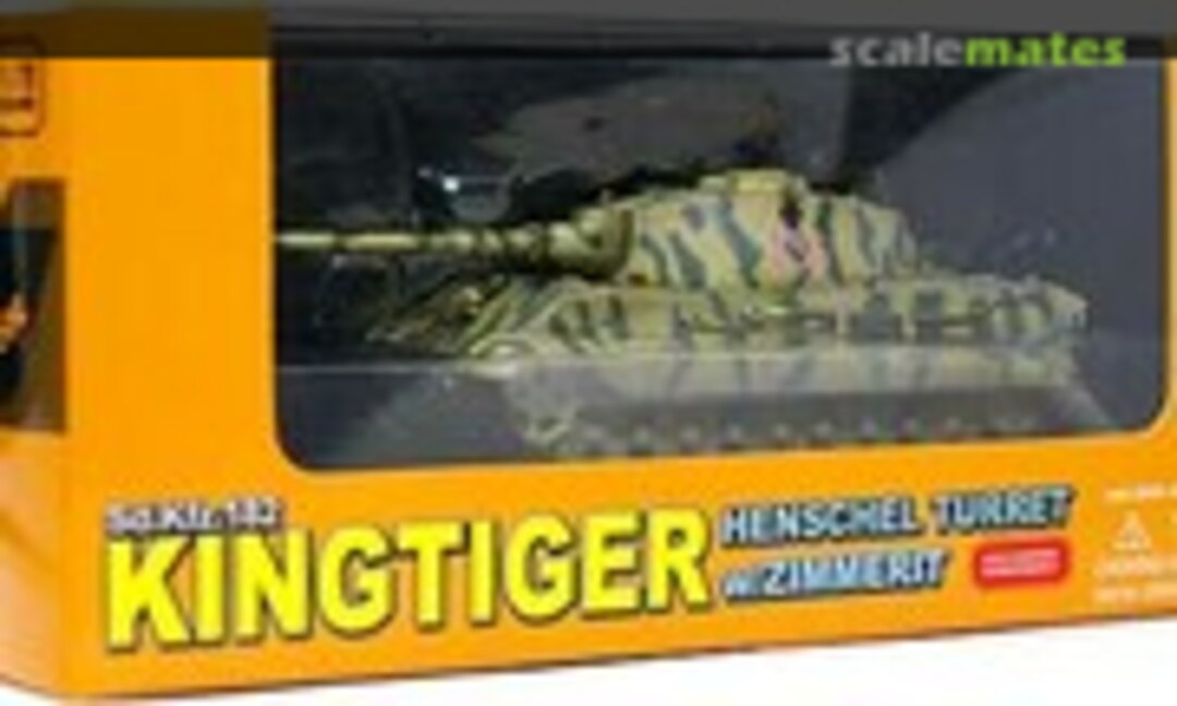 1:72 Kingtiger Henschel Turret w/Zimmerit (Dragon Armor 62008)