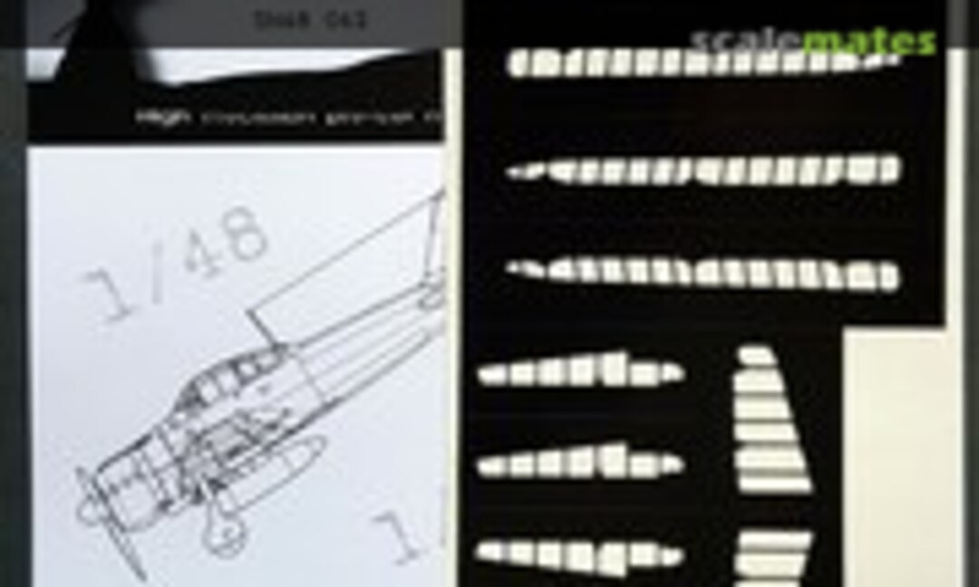 1:48 Mitsubishi A6M2b model 21 Reisen Control Surfaces (DEAD Design Models SM48042) SM48042