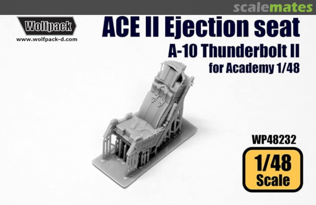 Boxart ACE II Ejection seat for A-10 Thunderbolt II WP48232 Wolfpack Boxart ACE II Ejection seat for A-10 Thunderbolt II WP48232 Wolfpack