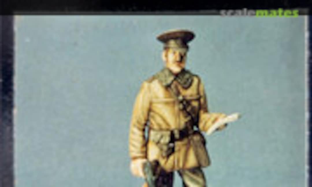 1:35 Russian Officer Afghanistan (J. Peddinghaus Zinnfiguren OBEP14) OBEP14