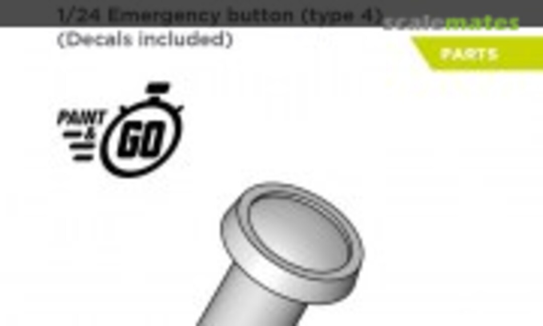 1:24 Emergency button (Decalcas DCL-PAR126) DCL-PAR126