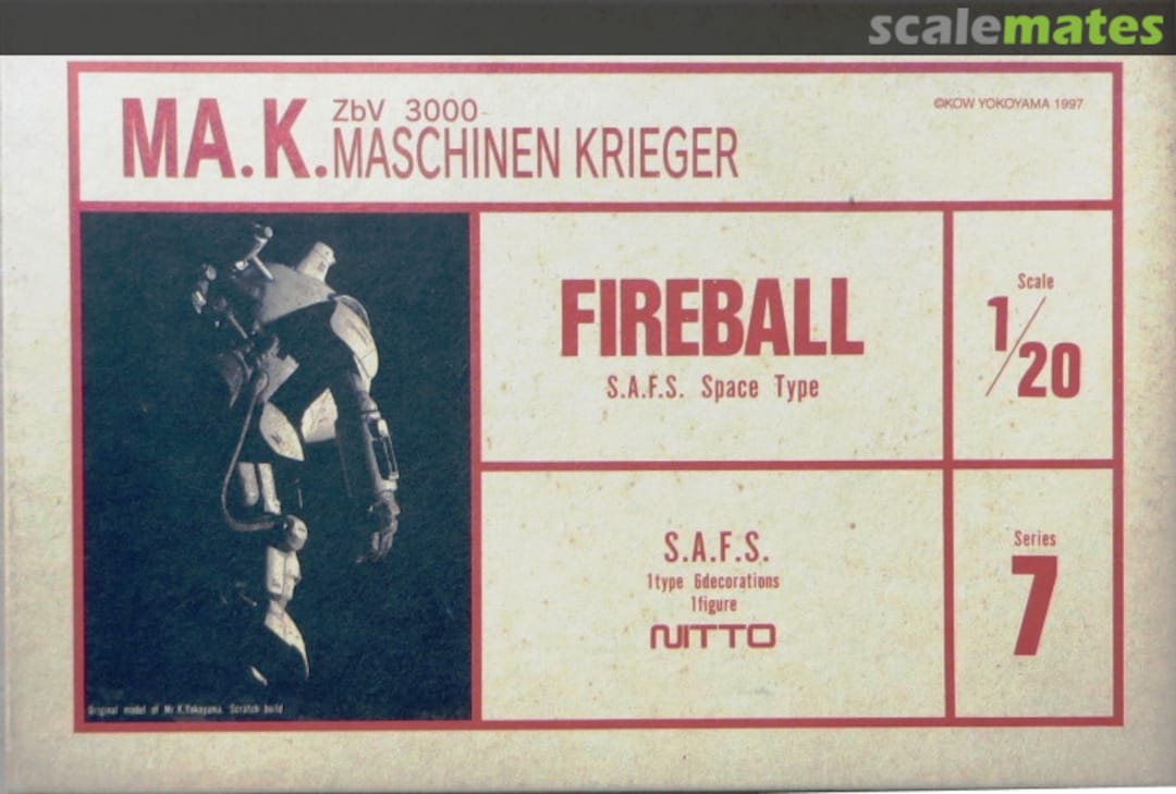 Boxart Fireball Ma.K Series 7 Nitto Boxart Fireball Ma.K Series 7 Nitto