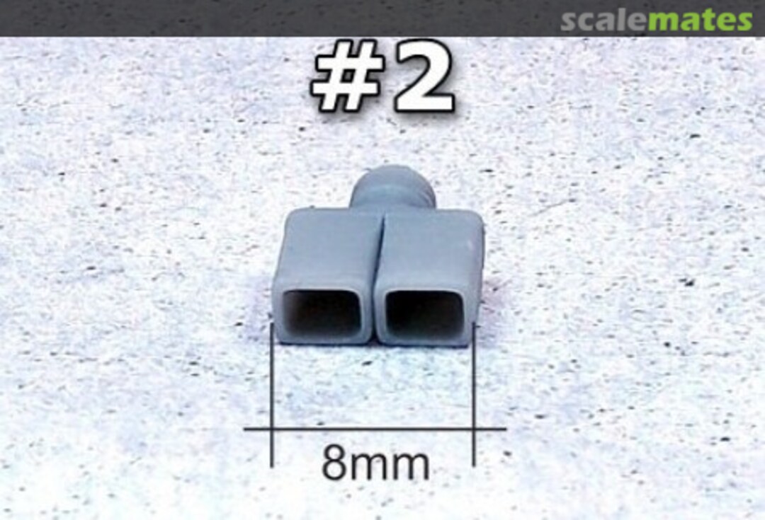 Boxart Exhaust Pipe #2 SP24321-2 Scale Production Boxart Exhaust Pipe #2 SP24321-2 Scale Production