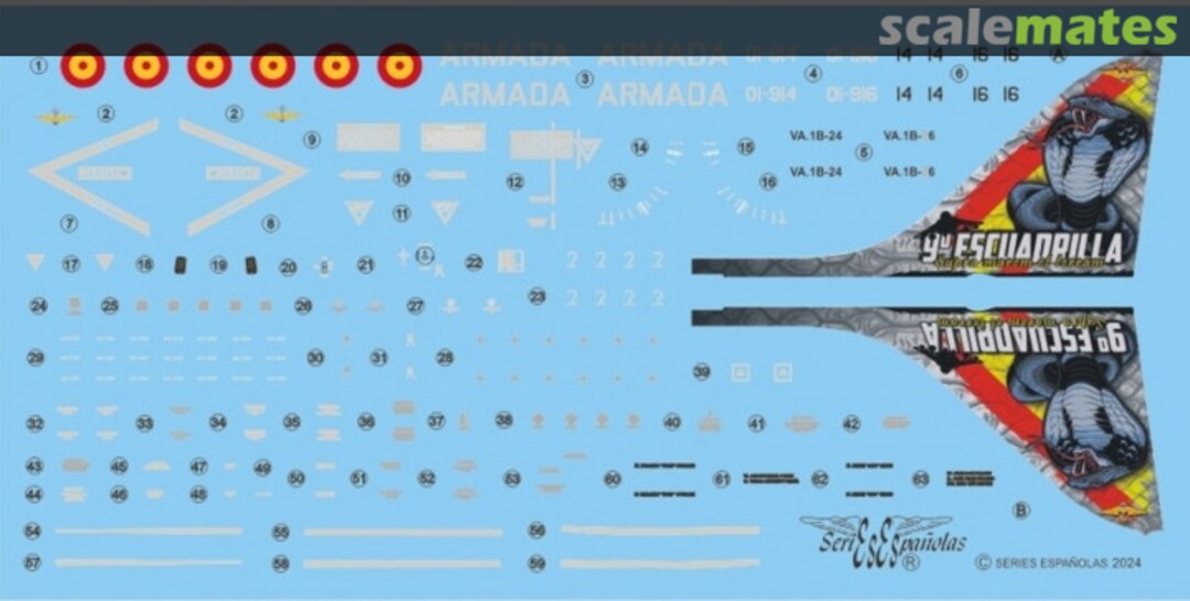 Boxart Harrier AV-8B plus SE4672 Series Españolas Boxart Harrier AV-8B plus SE4672 Series Españolas