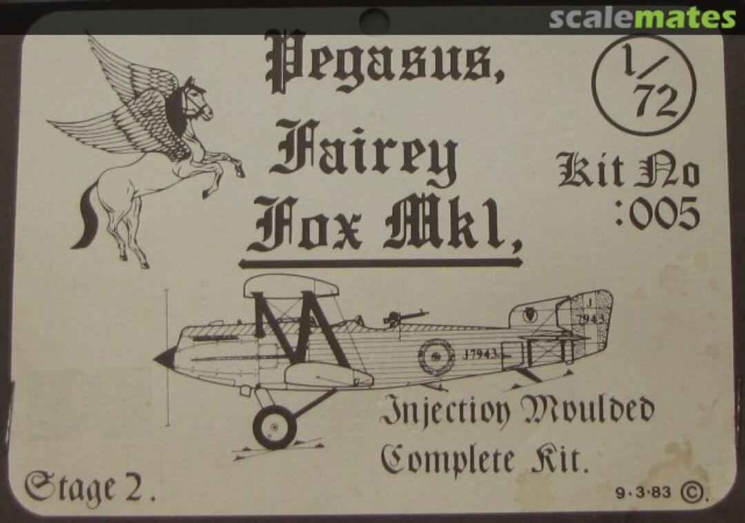 Boxart Fairey Fox Mk1 005 Pegasus Boxart Fairey Fox Mk1 005 Pegasus