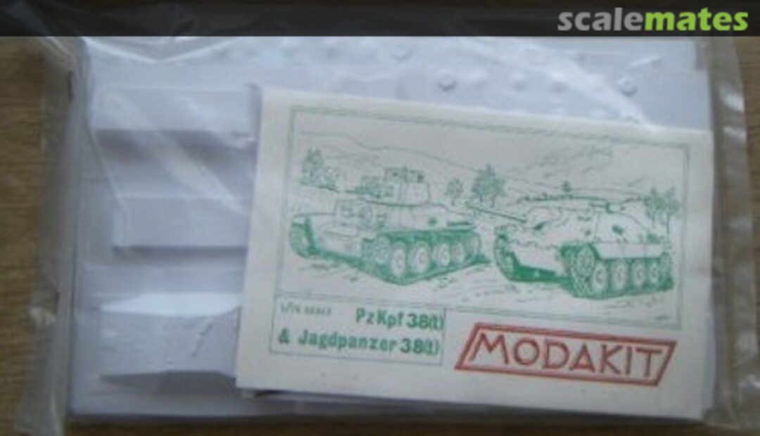 Boxart PzKpf 38(t) & Jagdpanzer 38(t)  Modakit