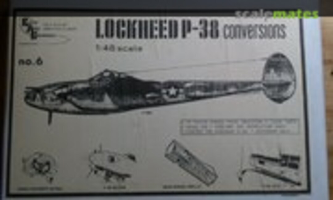 1:48 Lockheed P-38 Conversions (Koster Aero Enterprises 6) 6