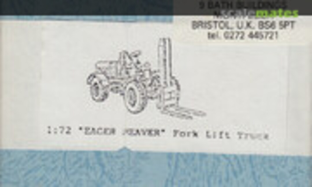 1:72 RAF Eager Beaver Fork Lift Truck (P.P. Aeroparts GA 707)