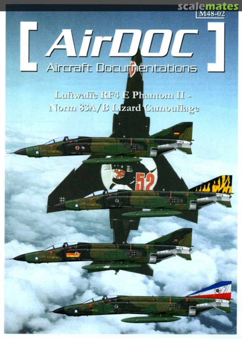 Boxart Luftwaffe RF-4E Phantom II M48-02 AirDOC Boxart Luftwaffe RF-4E Phantom II M48-02 AirDOC
