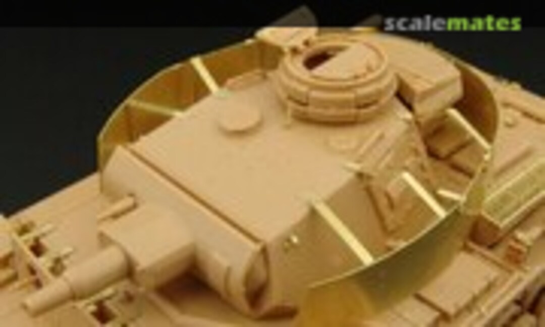 1:48 Pz.III. Turret Schurzen (Hauler HLX48200) HLX48200