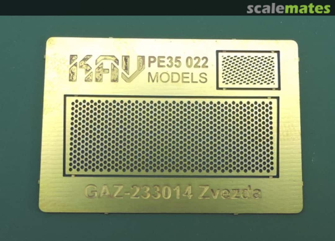 Boxart PE Grid for GAZ-233014 (Zvezda) KAV PE35 022 KAV models Boxart PE Grid for GAZ-233014 (Zvezda) KAV PE35 022 KAV models
