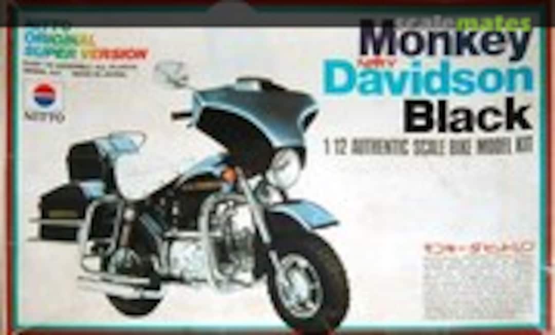 1:12 Monkey Davidson Black (Nitto 877-500)