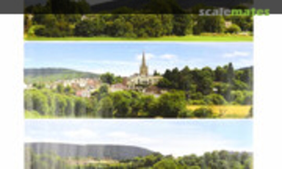 No Small Backscene - Pretty British Town (1372 x 152mm) (Gaugemaster GM758) GM758