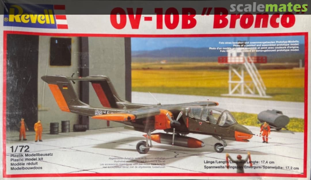 Boxart OV-10B "Bronco" 4128 Revell Boxart OV-10B "Bronco" 4128 Revell
