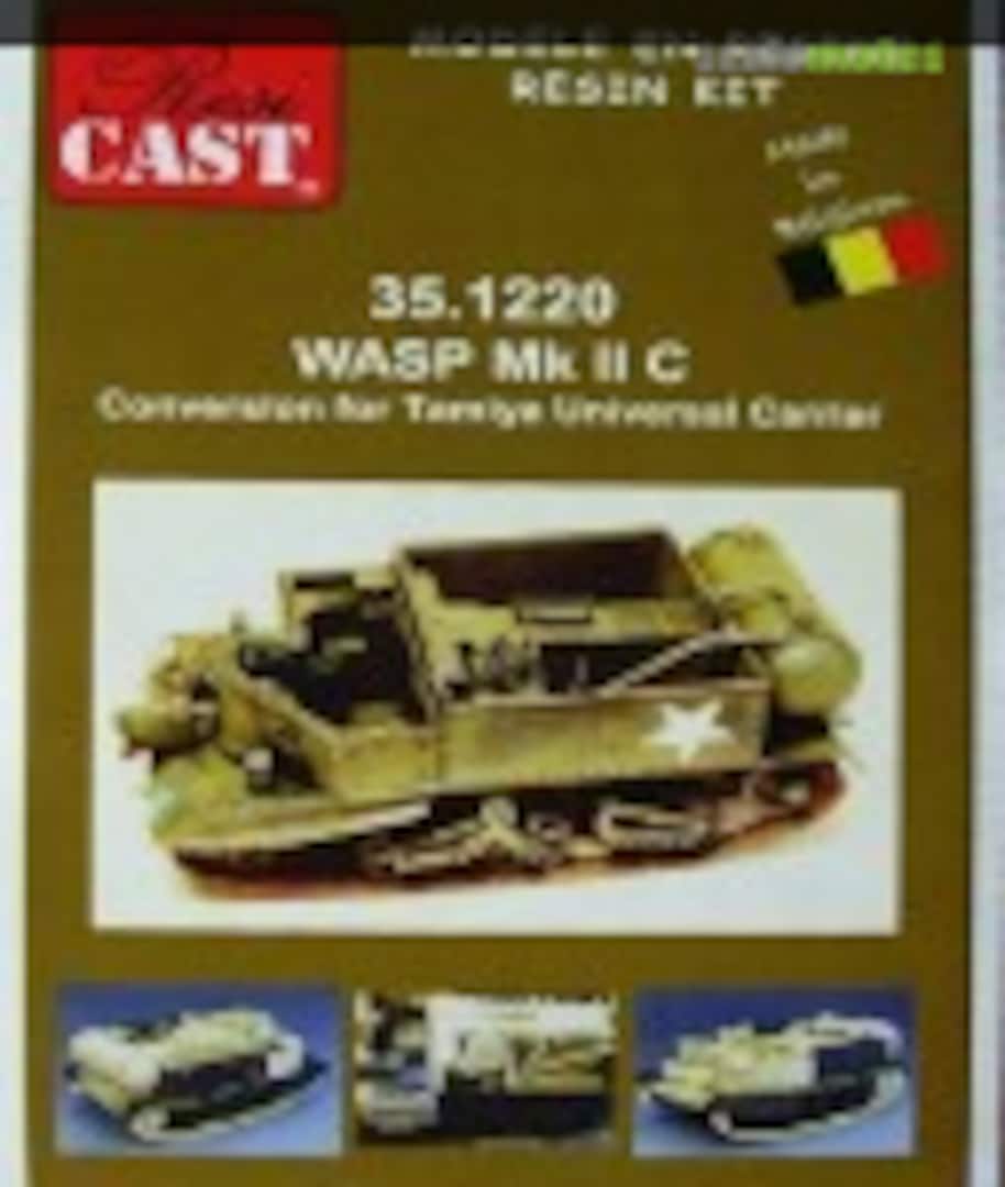 Boxart Wasp Mk.II C 35.1220 Resicast Boxart Wasp Mk.II C 35.1220 Resicast