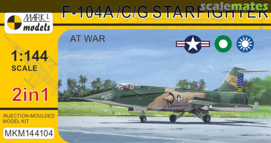 Boxart F-104A/C/G Starfighter MKM144104 Mark I Models