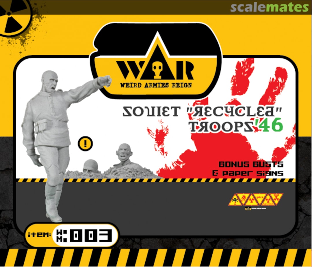 Boxart Soviet "Recycled" Troops '46 WM003 Weird Armies Reign Boxart Soviet "Recycled" Troops '46 WM003 Weird Armies Reign