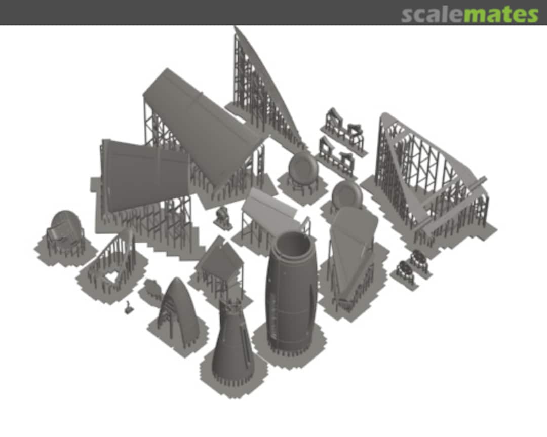 Contents von Braun VTO Interceptor sfh-a00772 Semper Fi Hobbies Contents von Braun VTO Interceptor sfh-a00772 Semper Fi Hobbies