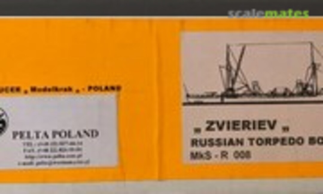1:700 "Zvieriev" Russian Torpedo Boat (Modelkrak Mks - R 008) Mks - R 008