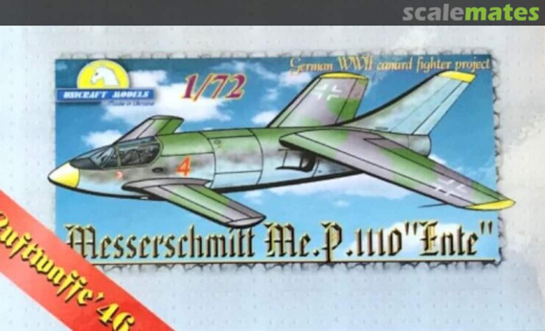 Boxart Messerschmitt Me P.1110 "Ente"  Unicraft Models