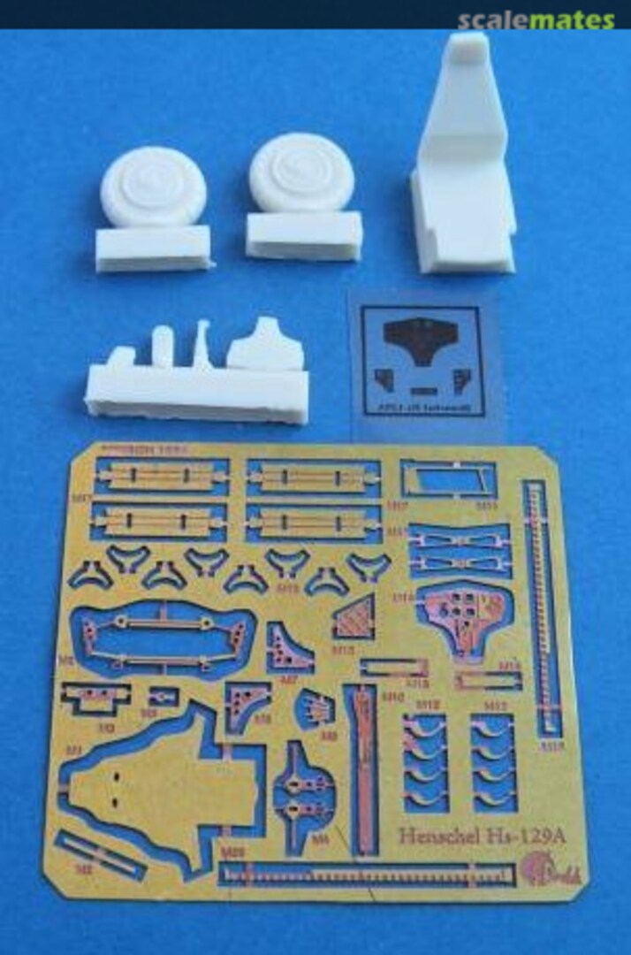 Boxart Upgrade Henschel Hs 129B U72-52 Pavla Models Boxart Upgrade Henschel Hs 129B U72-52 Pavla Models