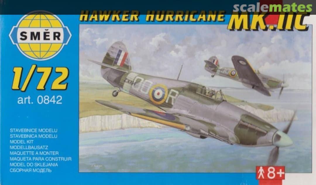 Boxart Hawker Hurricane Mk.IIC 0842 Směr Boxart Hawker Hurricane Mk.IIC 0842 Směr