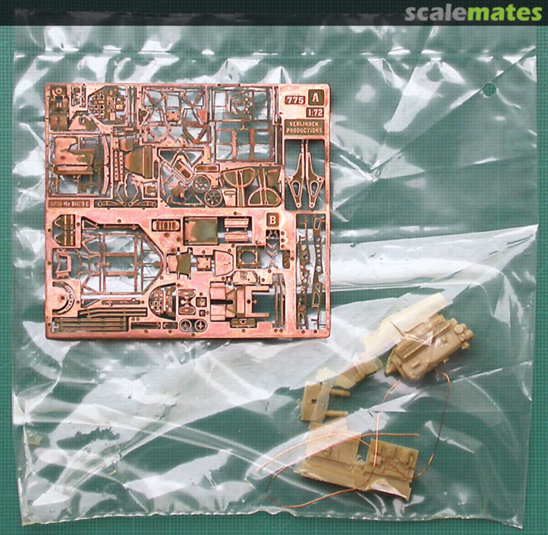 Contents Messerschmitt Bf 109E Update Set 775 Verlinden Productions Contents Messerschmitt Bf 109E Update Set 775 Verlinden Productions