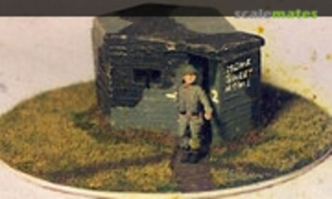 1:72 Concrete Bunker/Guard Post (Tiger Productions R-116)
