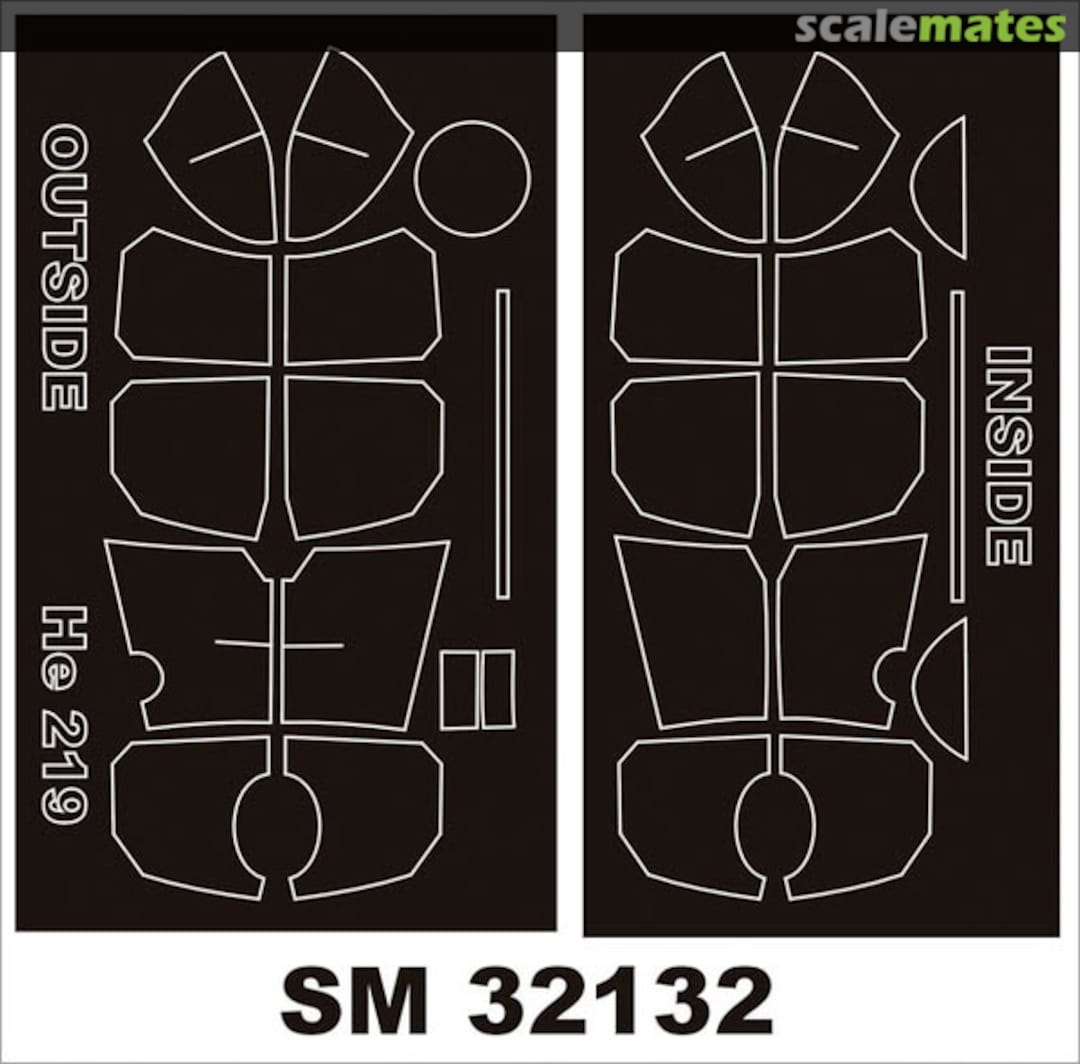 Boxart Heinkel He 219A-2/5/7 UHU SM32132 Montex Boxart Heinkel He 219A-2/5/7 UHU SM32132 Montex