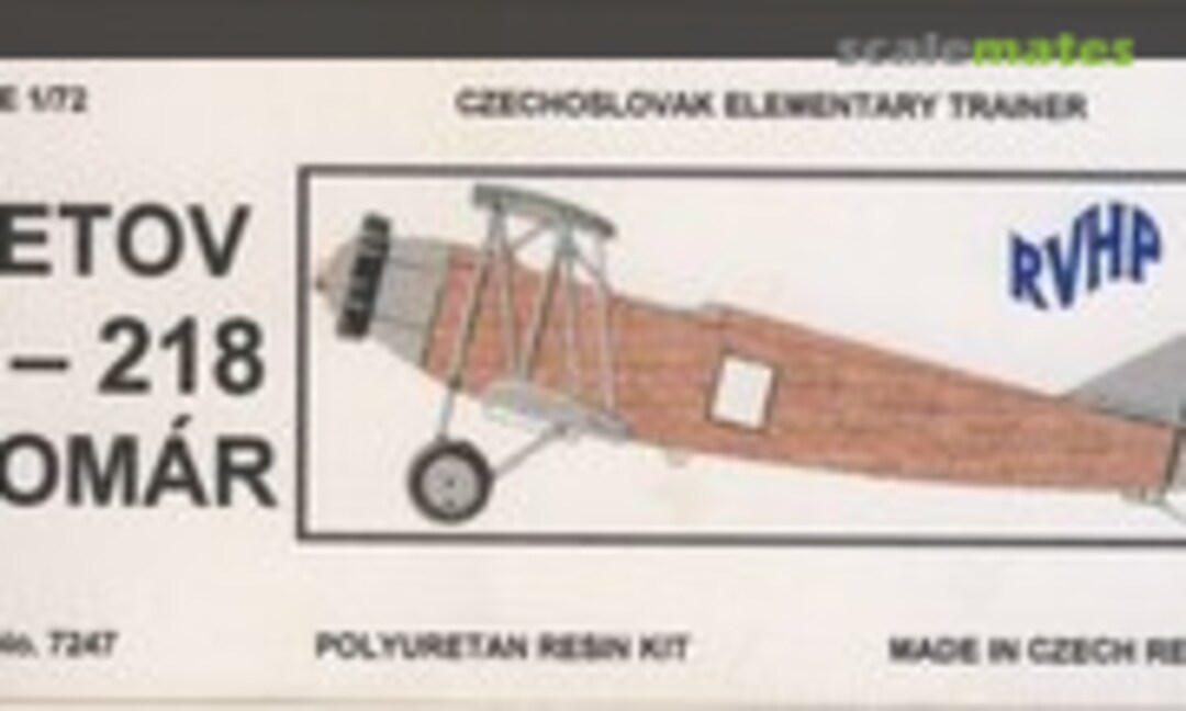 1:72 Letov S-218 Komar (RVHP 7247) 7247