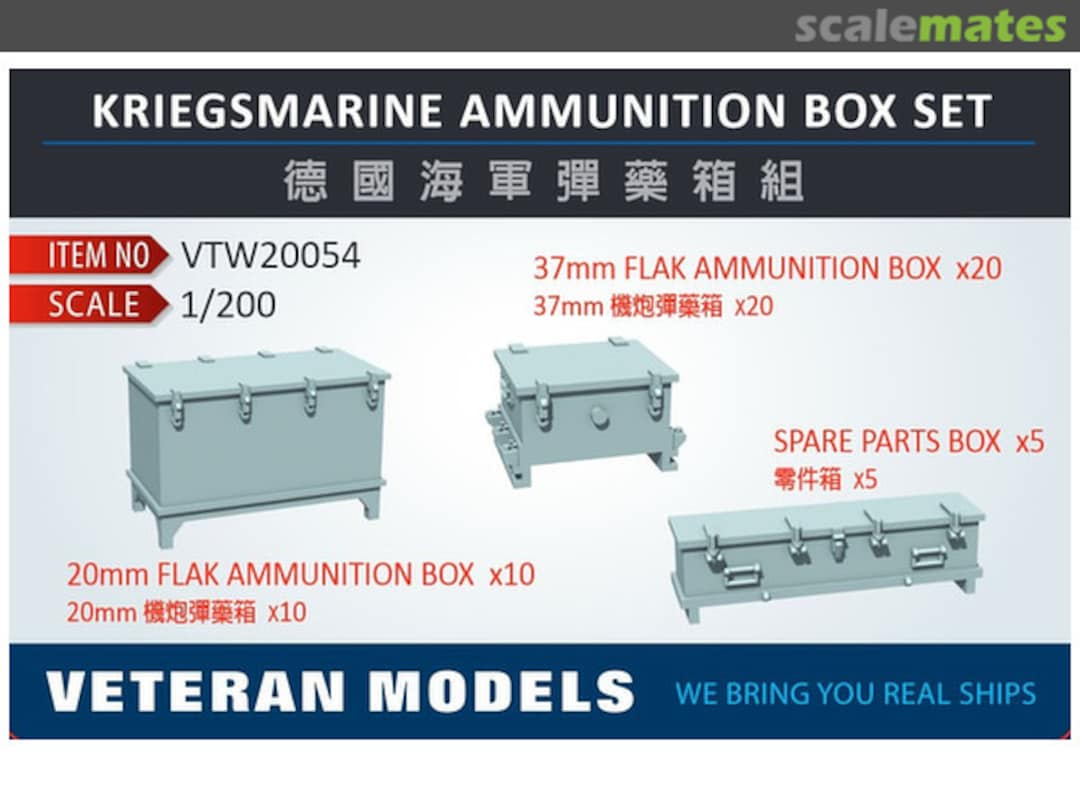 Boxart Ammunition Box Set VTW20054 Veteran Models Boxart Ammunition Box Set VTW20054 Veteran Models