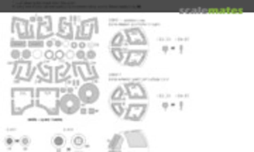 1:72 S-3A Viking EXPERT kabuki masks (New Ware NWAM0277) NWAM0277