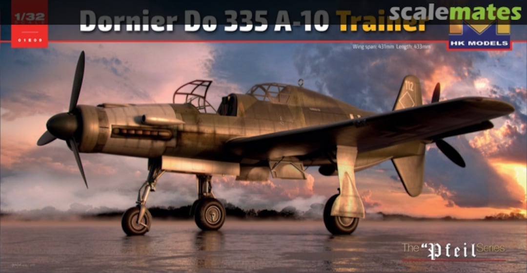 Boxart Dornier Do 335 A-10 01E09 HK Models
