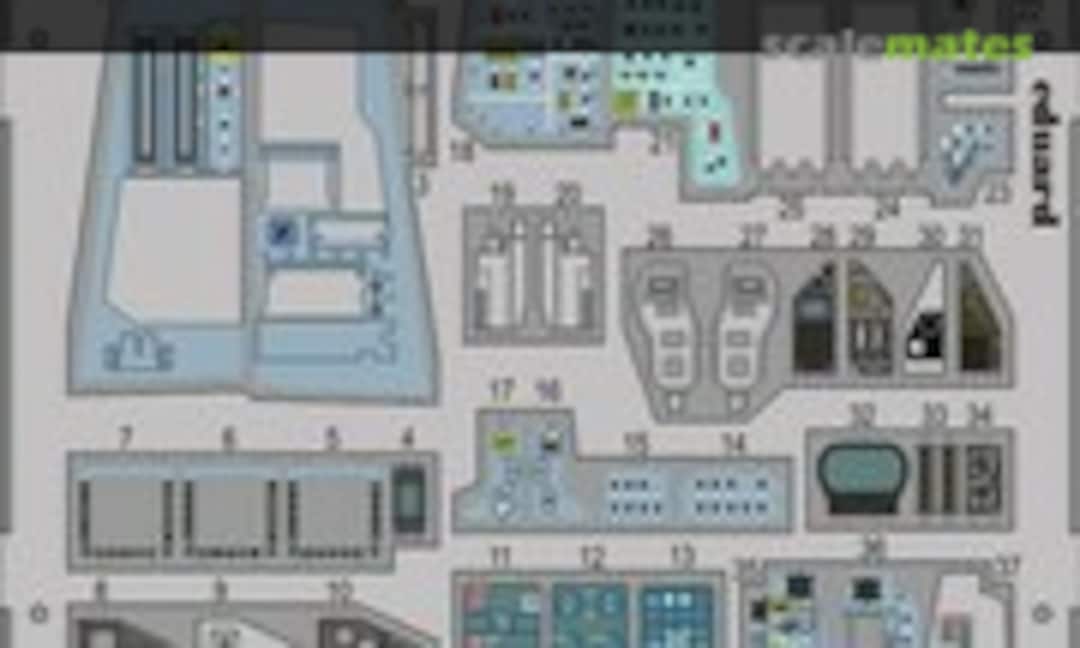1:32 EF 2000 Single Seater interior S.A., part 1 (Eduard 32665) 32665